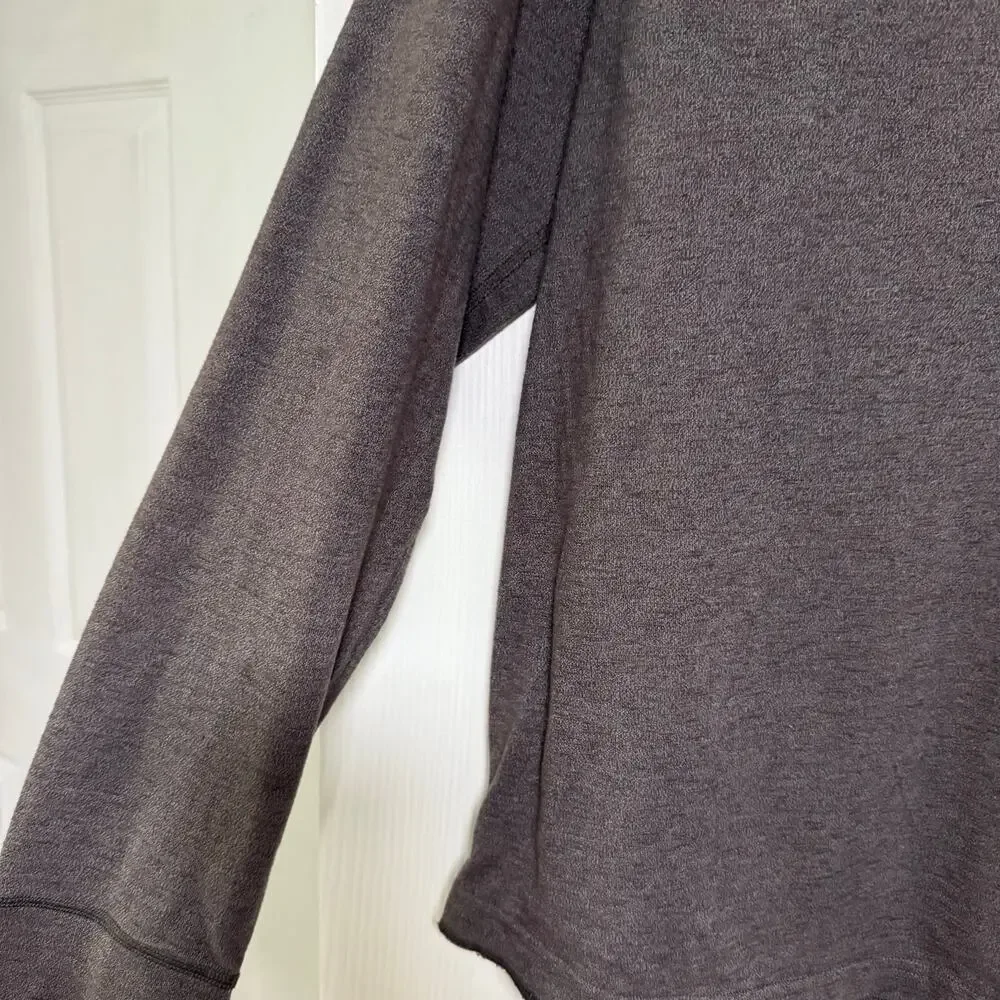The North Face Men's Gray Henley Long Sleeve Shirt Size XL